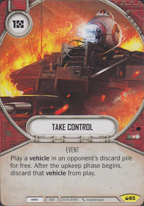 Take Control (SOH) Uncommon Star Wars Destiny Fantasy Flight Games   