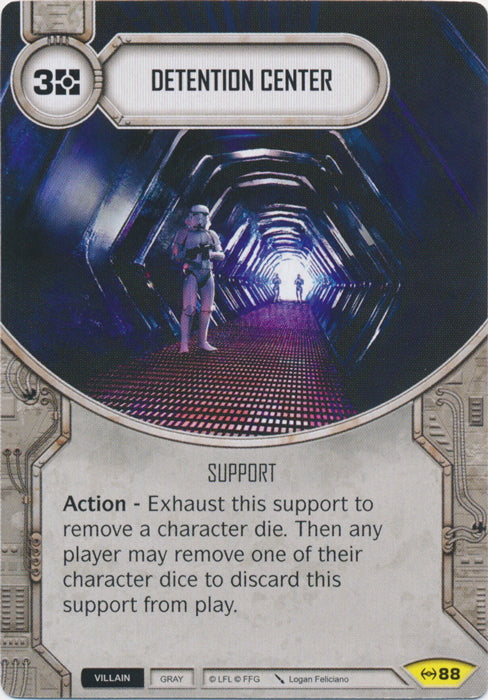 Detention Center (EAW) Uncommon Star Wars Destiny Fantasy Flight Games   