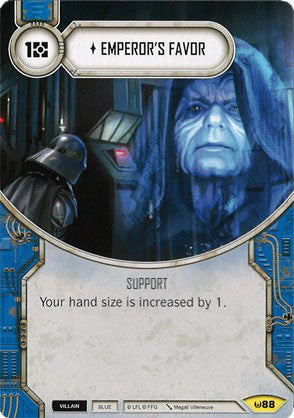 Emperor's Favor (AWK) Uncommon Star Wars Destiny Fantasy Flight Games   