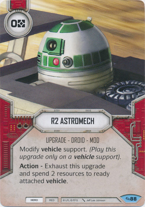 R2 Astromech (ATG) Common Star Wars Destiny Fantasy Flight Games   