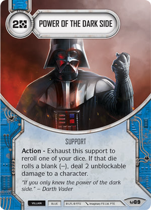 Power of the Dark Side (AWK) Starter Star Wars Destiny Fantasy Flight Games   