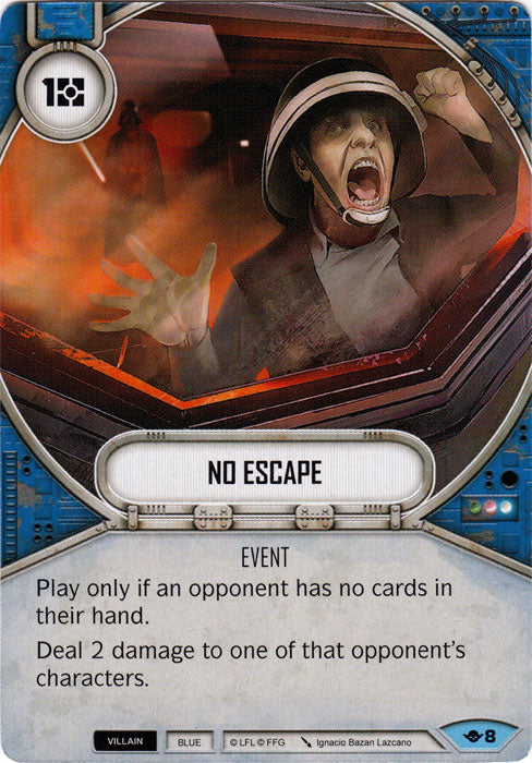 No Escape (WOTF) Common Star Wars Destiny Fantasy Flight Games   