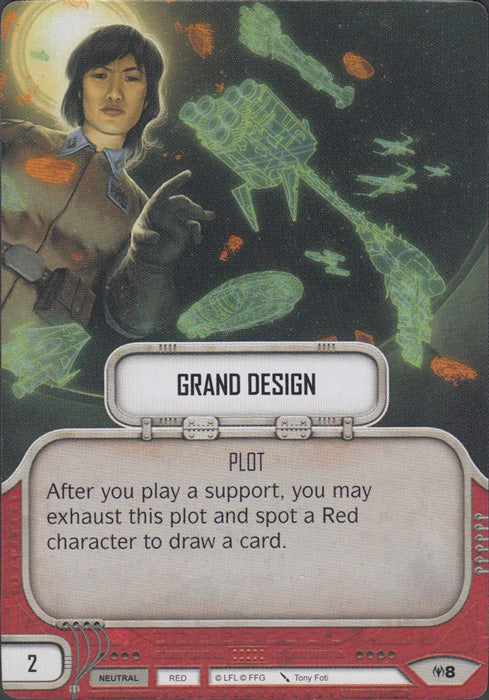 Grand Design (AON) Starter Star Wars Destiny Fantasy Flight Games   