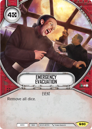 Emergency Evacuation (SoR) Uncommon Star Wars Destiny Fantasy Flight Games   