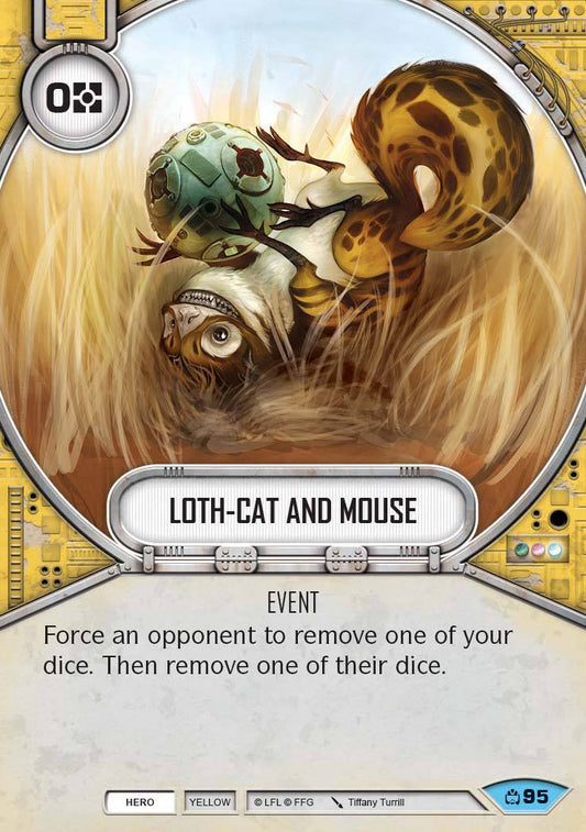 Loth-Cat and Mouse (CM) Common Star Wars Destiny Fantasy Flight Games   