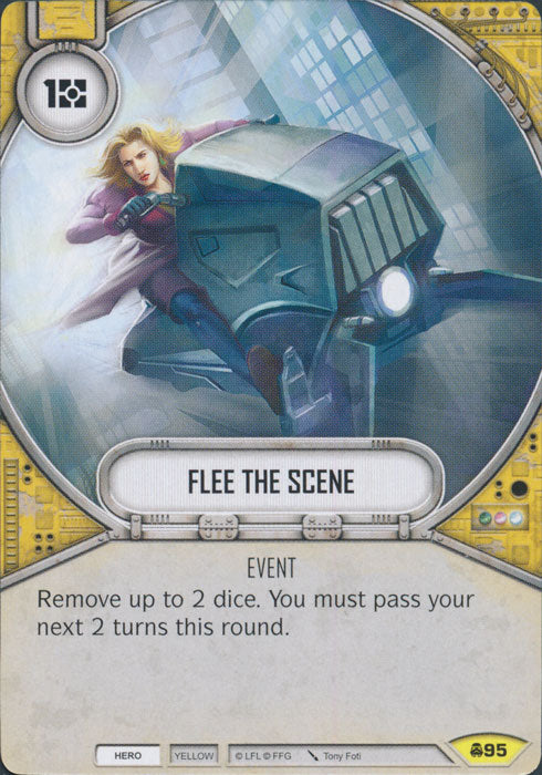 Flee the Scene (CONV) Uncommon Star Wars Destiny Fantasy Flight Games   