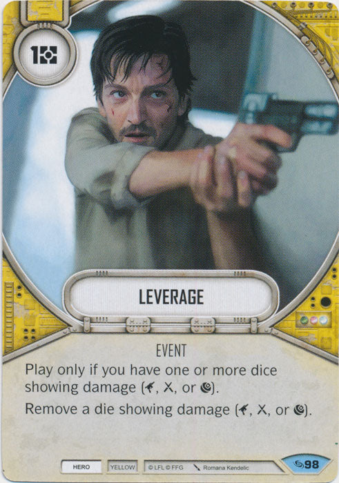 Leverage (ATG) Common Star Wars Destiny Fantasy Flight Games   