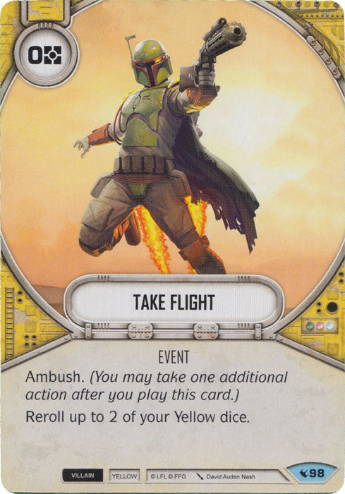 Take Flight (LEG) Common Star Wars Destiny Fantasy Flight Games   