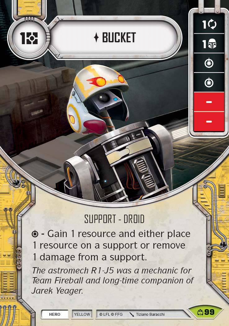 Star Wars Destiny Bucket (CM) Rare
