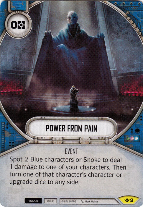 Power From Pain (WotF) Uncommon Star Wars Destiny Fantasy Flight Games   