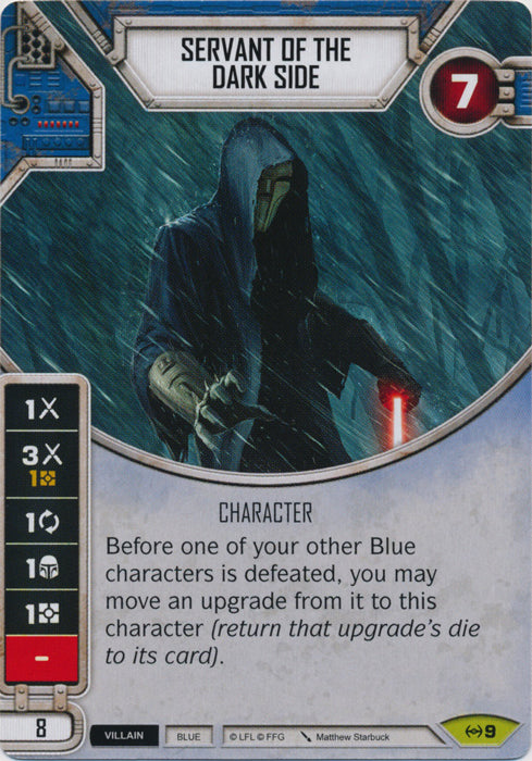 Servant of the Dark Side (EAW) Rare Star Wars Destiny Fantasy Flight Games   