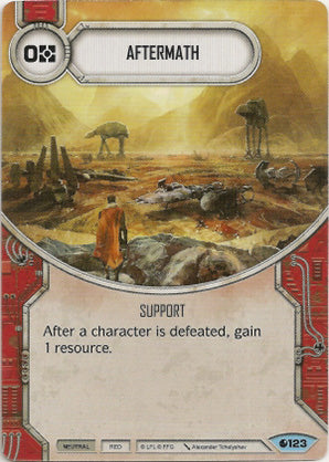Aftermath (SoR) Common Star Wars Destiny Fantasy Flight Games   