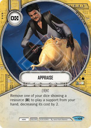 Star Wars Destiny Appraise (EAW) Common