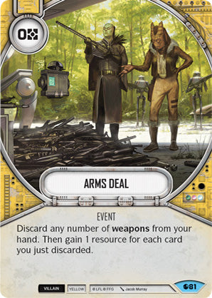 Arms Deal (SoR) Common Star Wars Destiny Fantasy Flight Games   