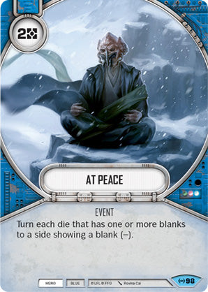 At Peace (EAW) Common Star Wars Destiny Fantasy Flight Games   