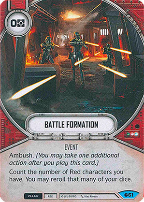 Battle Formation (SoR) Common Star Wars Destiny Fantasy Flight Games   