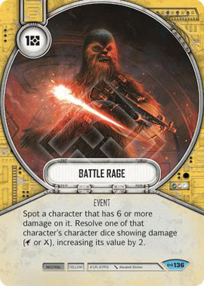 Battle Rage (EAW) Common Star Wars Destiny Fantasy Flight Games   