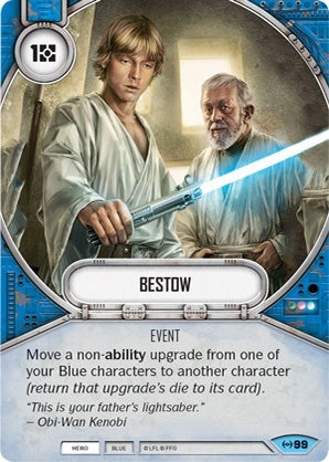 Bestow (EAW) Common Star Wars Destiny Fantasy Flight Games   