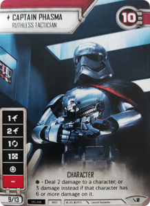 Star Wars Destiny Captain Phasma - Ruthless Tactician (2PG) Promo (Card Only)