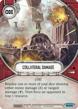 Collateral Damage (SoR) Common Star Wars Destiny Fantasy Flight Games   