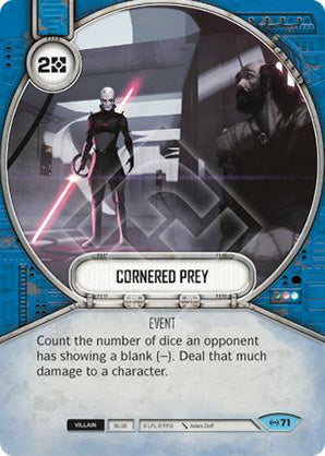 Cornered Prey (EAW) Common Star Wars Destiny Fantasy Flight Games   