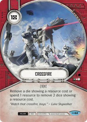 Crossfire (EAW) Common Star Wars Destiny Fantasy Flight Games   