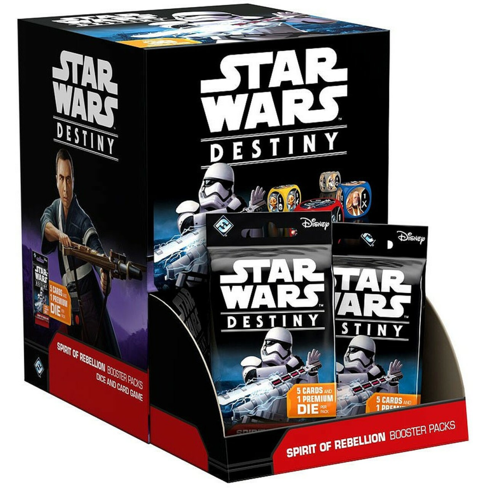 Spirit of Rebellion (SoR) Booster Box Star Wars Destiny Fantasy Flight Games   