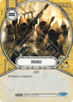 Disable (EAW) Common Star Wars Destiny Fantasy Flight Games   