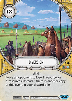 Diversion (SoR) Common Star Wars Destiny Fantasy Flight Games   