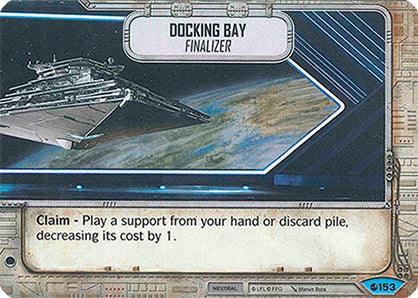 Docking Bay - Finalizer (SoR) Common Star Wars Destiny Fantasy Flight Games   