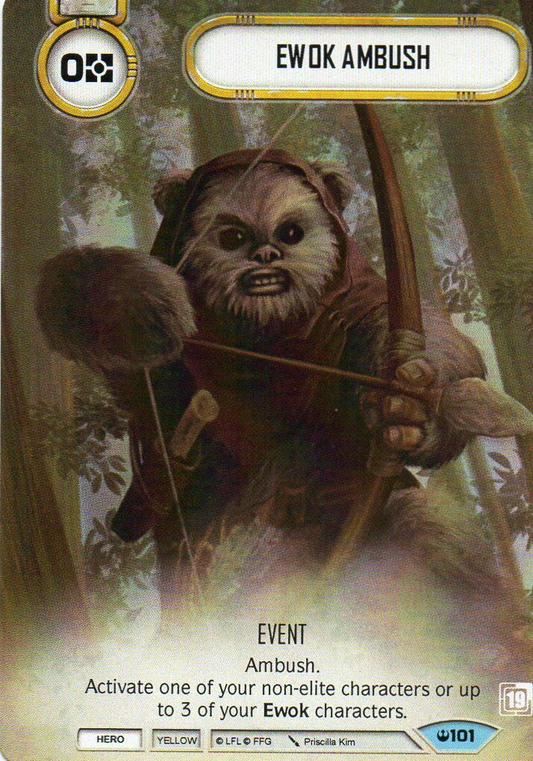 Ewok Ambush (SOH) Promo Star Wars Destiny Fantasy Flight Games   