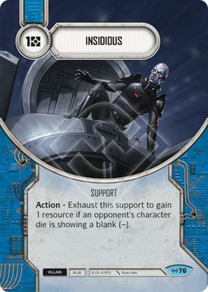 Insidious (EAW) Common Star Wars Destiny Fantasy Flight Games   