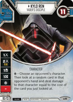 Kylo Ren - Vader's Disciple (AWK) Starter - (2 Dice) Star Wars Destiny Fantasy Flight Games   