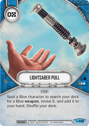 Lightsaber Pull (EAW) Common Star Wars Destiny Fantasy Flight Games   