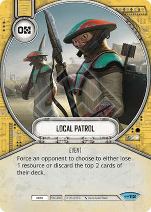 Local Patrol (EAW) Common Star Wars Destiny Fantasy Flight Games   