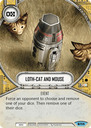 Loth-Cat and Mouse (SoR) Common Star Wars Destiny Fantasy Flight Games   