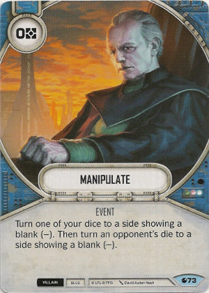 Manipulate (SoR) Common Star Wars Destiny Fantasy Flight Games   