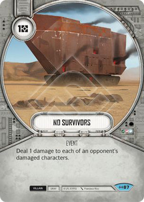 No Survivors (EAW) Common Star Wars Destiny Fantasy Flight Games   