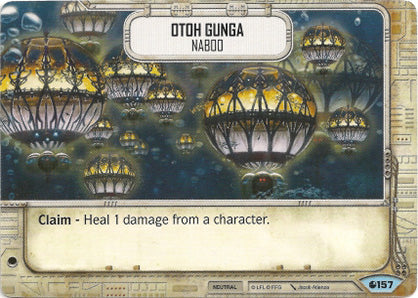 Otoh Gunga - Naboo (SoR) Common Star Wars Destiny Fantasy Flight Games   