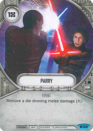 Parry (SoR) Common Star Wars Destiny Fantasy Flight Games   