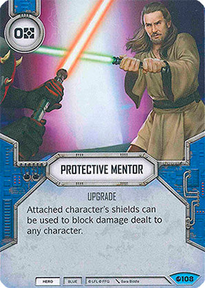 Protective Mentor (SoR) Common Star Wars Destiny Fantasy Flight Games   