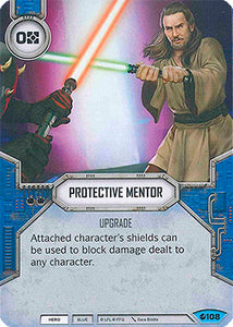 Star Wars Destiny Protective Mentor (SoR) Common