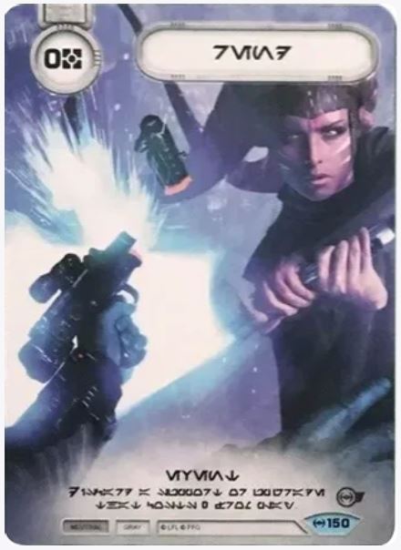 Rend (EAW) Aurebesh Promo (Card only) Star Wars Destiny Fantasy Flight Games   
