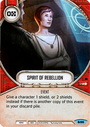 Spirit of Rebellion (SoR) Common Star Wars Destiny Fantasy Flight Games   