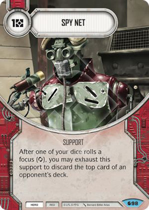 Spy Net (SoR) Common Star Wars Destiny Fantasy Flight Games   