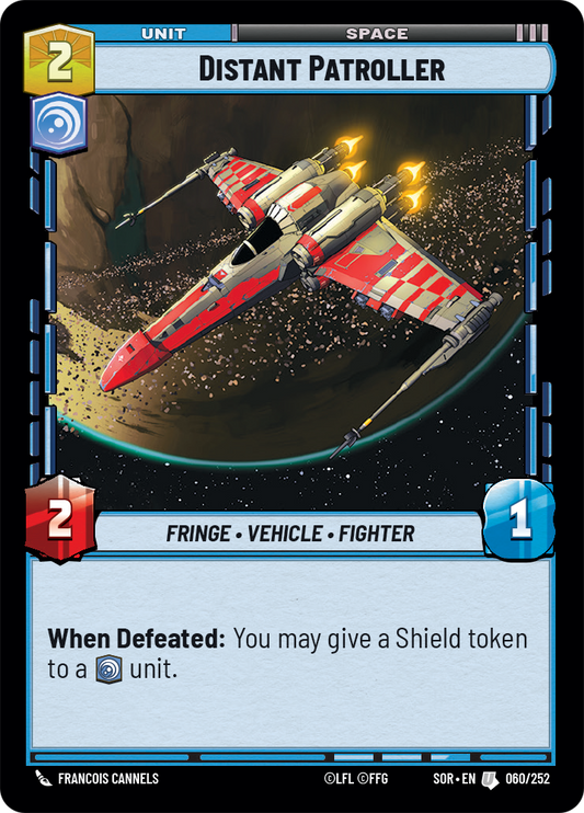 Distant Patroller (SOR) Uncommon Star Wars Unlimited Fantasy Flight Games Standard Non-Foil 