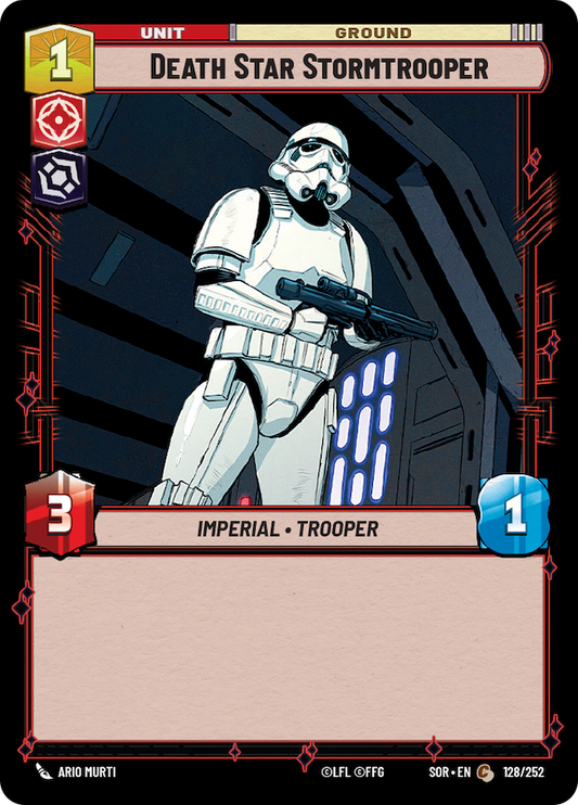 Death Star Stormtrooper (SOR) Common Star Wars Unlimited Fantasy Flight Games Standard Non-Foil 
