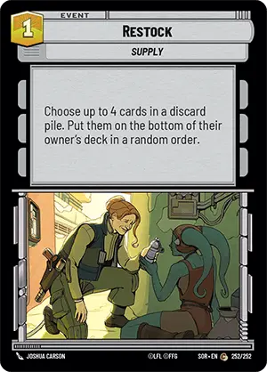 Restock (SOR) Common Star Wars Unlimited Fantasy Flight Games Standard Non-Foil 