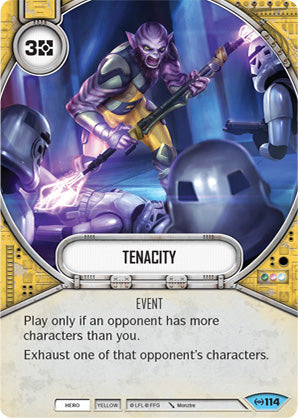 Tenacity (EAW) Common Star Wars Destiny Fantasy Flight Games   