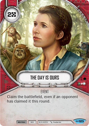 The Day is Ours (EAW) Common Star Wars Destiny Fantasy Flight Games   